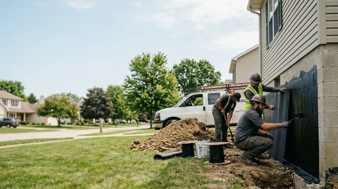 Basement Waterproofing in Bunker Hill, IL near me
